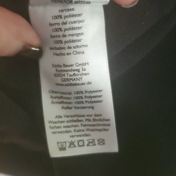 Eddie Bauer lined jacket - Picture 5 of 7